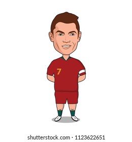 21 Cristiano Ronaldo Portugal 2018 Stock Vectors, Images & Vector Art |  Shutterstock