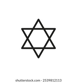  Magen David Der Schild Davids, oder Der Stern Davids, oder Das Siegel Salomos, das jüdische Hexagramm. Traditionelles hebräisches Zeichen und eines der wichtigsten Symbole Israels, des Judentums und der jüdischen Identität.