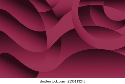 patrón de formas circulares de fondo abstracto magenta