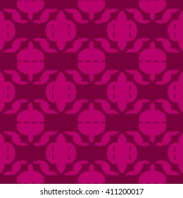 Magenta abstract background, striped textured geometric seamless pattern