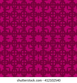 Magenta abstract background, striped textured geometric seamless pattern