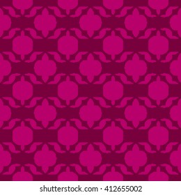Magenta abstract background, striped textured geometric seamless pattern