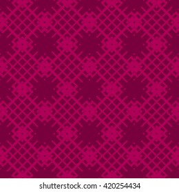 Magenta abstract background, striped textured geometric seamless pattern
