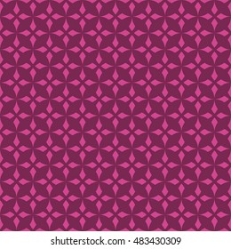 Magenta abstract background, striped textured geometric seamless pattern