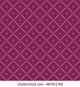 Magenta abstract background, striped textured geometric seamless pattern
