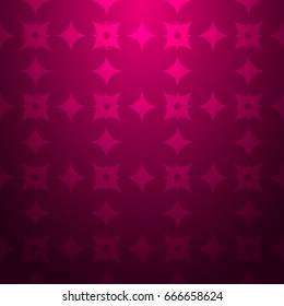 Magenta abstract striped textured geometric pattern