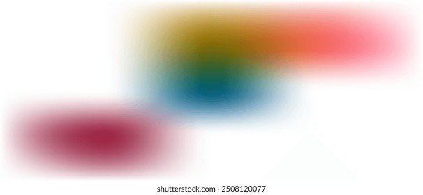 Fondo abstracto de color de malla de gradiente de pintura roja azul magenta