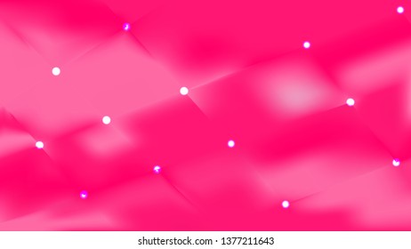 Magenta Bokeh Lights Background