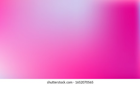 Magenta colored abstract gradient mesh Background. Easy to edit new color vector illustration. Fresh trendy fantasy.  Pure banner template. Liquid texture. Magic style bright.