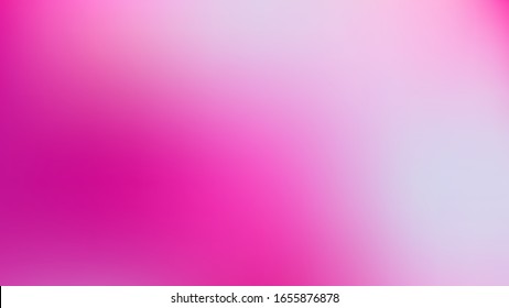 Magenta colored abstract gradient mesh Background. Clear trendy fantasy.  Ordinary texture. New banner template. Easy to edit pure color vector illustration. Magic style chilly.