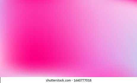 Fondo de malla de gradiente abstracto de color magenta. El estilo mágico moderno. Plantilla de banner de Crisp.  Textura útil. Fácil editar nueva ilustración vectorial de color. Fantasía a la moda. 