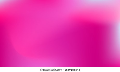Magenta colored abstract gradient mesh Background. Magic style graphic. Pure banner template. Easy to edit clear color vector illustration. Clear trendy fantasy.  Professional texture.