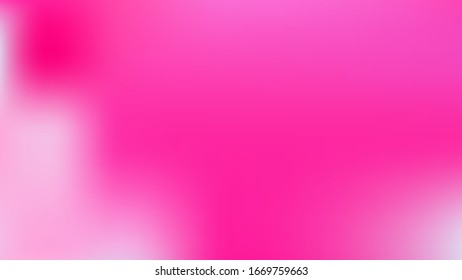 Magenta colored abstract gradient mesh Background. Creative texture. Cool trendy fantasy.  Clean banner template. Magic style smoot. Easy to edit recent color vector illustration.