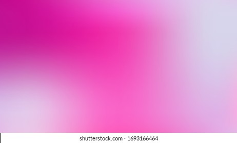 Magenta colored abstract gradient mesh Background. Easy to edit crisp color vector illustration. Plain texture. Magic style light. Crisp trendy fantasy.  Fresh banner template.
