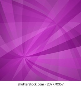 Magenta curved ray design - vector version