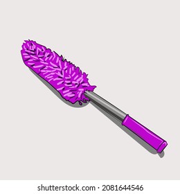 Magenta dust duster for mom