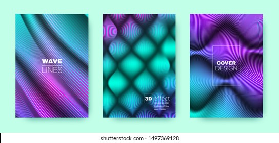 Magenta Flow Concept. Design Cover. Dynamic Background. 3d Movement Halftone Texture. Flow Concept. Magenta Abstract Cover. Dynamic Brochure. Fluid Template. Linear Texture.