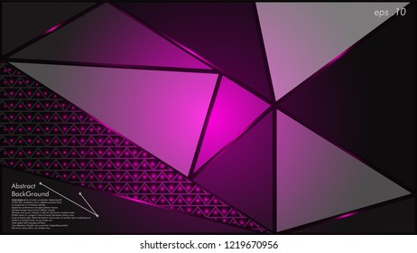 magenta geometric texture. Abstract background vector can be used in cover design, book design, website background, banner, poster, advertising.