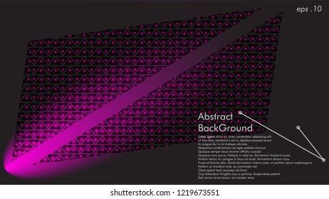 magenta geometric texture. Abstract background vector can be used in cover design, book design, website background, banner, poster, advertising.
