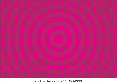 Magenta halftone retro art background.