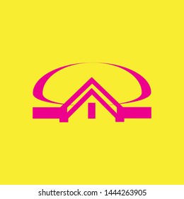 Magenta Home Vector Design Eksterior