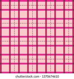 Magenta -  pink square pattern background vector for textils, wallpaper and  book cover
