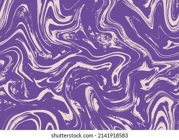 Magenta Purple Acrylic Paint Background. Colorful Seamless Aqua Vector Art. Purple Repeat Fabric Graphic Wave. White Seamless Color Paint Backdrop. Repeat Wallpaper.