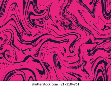 Magenta Purple Fluid Vector Design. Pastel Repeat Fashion Paint Art. Bright Seamless Watercolor Graphic Ink. White Purple Aqua Paint Wave. Repeat Surface.
