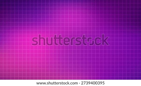 Magenta purple grid gradient background featuring vibrant glow and subtle depth effect. Perfect for music themes, nightlife promotions, creative branding, and bold contemporary presentations.