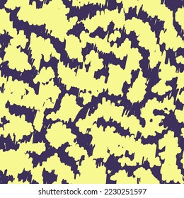 Magenta Repeated Abstract Vector Backdrop. Purple  Seamless Pattern. Brown Repeated Fashion Vector Art. White Seamless Urban Graphic Wallpaper. Camouflage Grunge