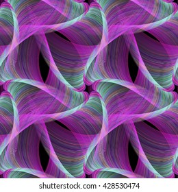 Magenta repeating computer generated fractal design pattern background