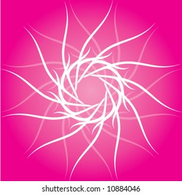 magenta ring abstract background