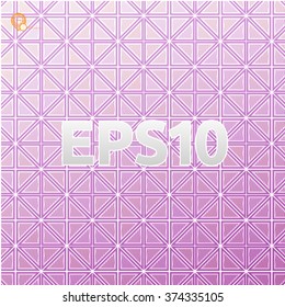 Magenta Squares and Triangles Mosaic Sample Background for Your Content