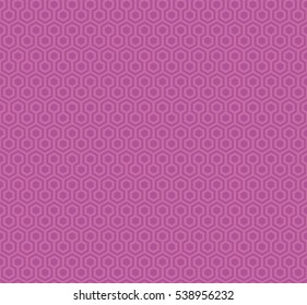 Magenta Vector Polygon Pattern