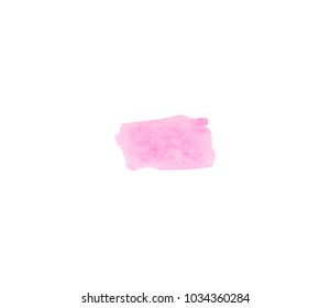 magenta watercolor vector backdrop for cute design tag, business card, invitation, web , text and logo isolated on transparent background. color like pink, fuchsia, purple, radiant orchid, light, pale