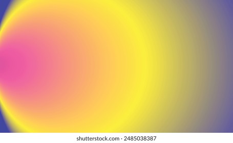 Magenta, and yellow color combination gradient background design.