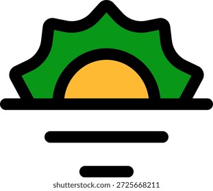design de ícone de estilo preenchido com maghrib