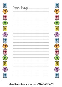 MAGI CHRISTMAS LETTER (US letter)
