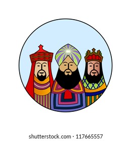 Magi - three kings  - Christmas