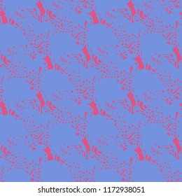 Magian abstract background multicolored geometric seamless.