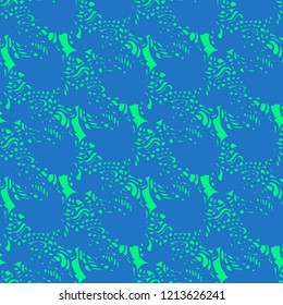 Magian abstract background multicolored geometric seamless.