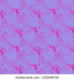 Magic abstract background multicolor geometric seamless.