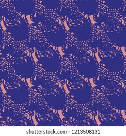 Magic abstract background multicolored geometric seamless.