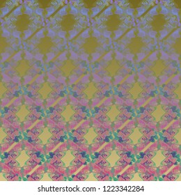 Magic abstract background multicolored geometric simmetric chaos.