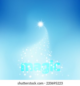 magic abstract background for your design