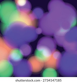 Color abstracto mágico que brilla bokeh sobre fondo de color. Marco con luces y chispas efecto brillante brillante. Navidades de destellos de lente o tarjeta de vacaciones de Año Nuevo.