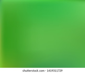 Magic backdrop from blurry patterns. Original splash and spreading spot. EPS. Vector illustration invite. Green magic backdrop for use on modern electronic devices.