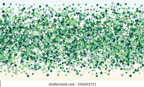 Magic Background with Confetti of Glitter Particles. Sparkle Lights Texture. Christmas pattern. Light Spots. Star Dust. Explosion of Confetti. Design for Invitation.