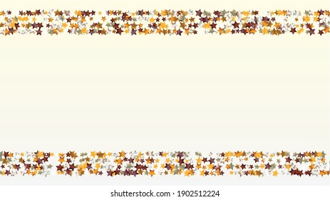 Magic Background with Confetti of Glitter Star Particles. Sparkle Lights Texture. Holiday pattern. Light Spots. Star Dust. Christmass Design. Explosion of Confetti. Design for Card.