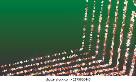 Zauberhafter Hintergrund mit Confetti von Glitter Star-Teilchen. Frische Lichter Textur. Altersmuster. Lichtpunkte. Sternstaub. Christmasse Design. Explosion von Confetti. Design für das Magazin.